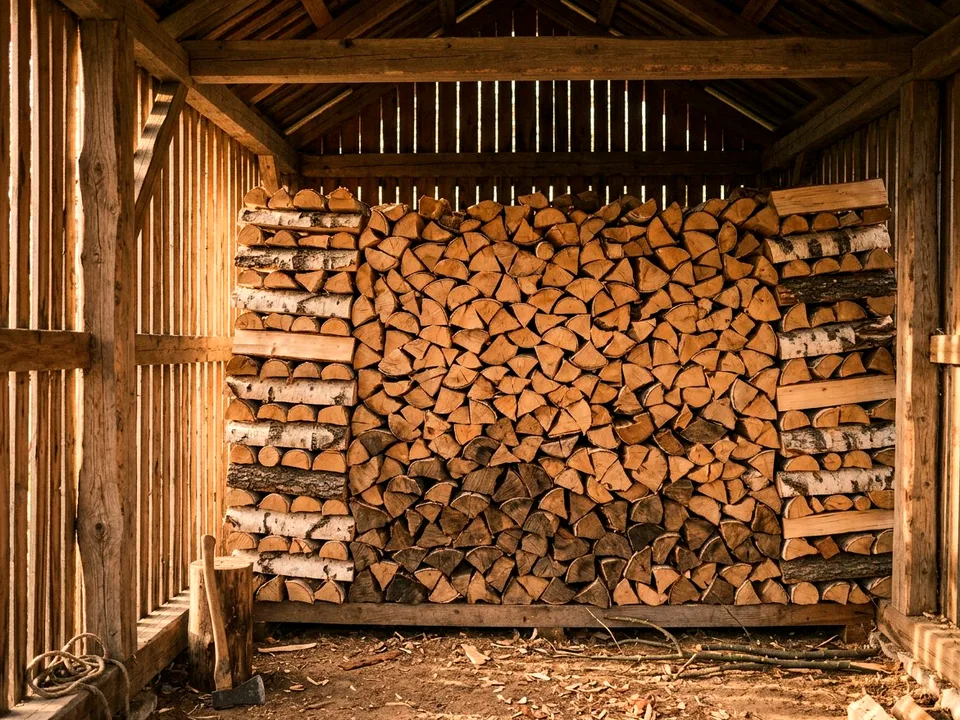 Круговая поленница holzhausen, Санкт-Петербург, проспект Лесная, 37